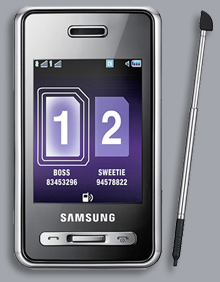Samsung D980 Duos    