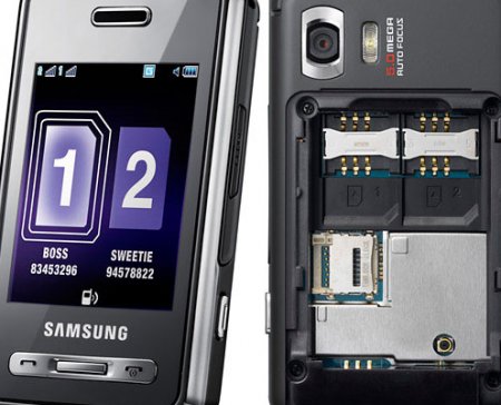 Samsung D980 Duos     a